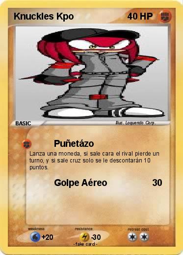 Pokemon Knuckles Kpo