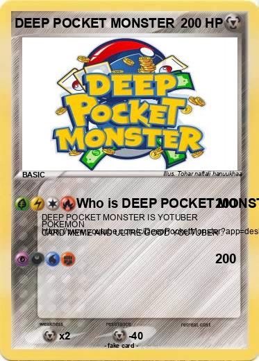 Pokemon DEEP POCKET MONSTER