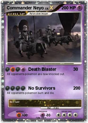 Pokemon Commander Neyo