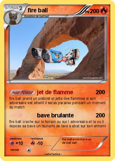 Pokemon fire ball