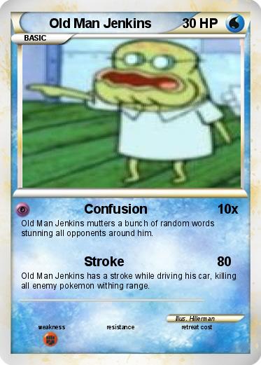 Pokemon Old Man Jenkins