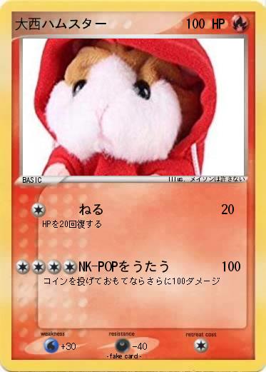 Pokemon 大西ハムスター