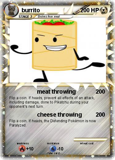 Pokemon burrito
