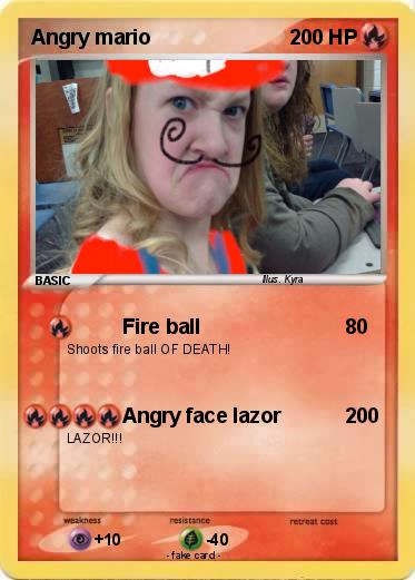 Pokemon Angry mario