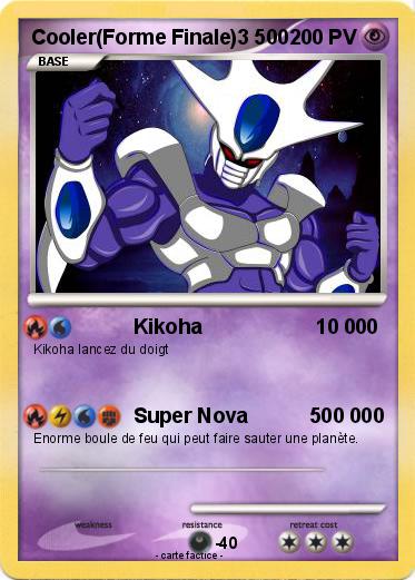 Pokemon Cooler(Forme Finale)3 500