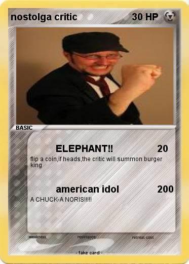 Pokemon nostolga critic
