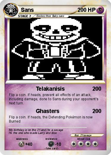 Pokemon Sans