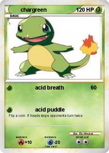 Pokemon chargreen