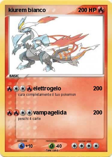 Pokemon kiurem bianco