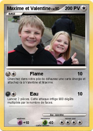 Pokemon Maxime et Valentine