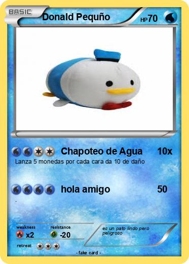 Pokemon Donald Pequño