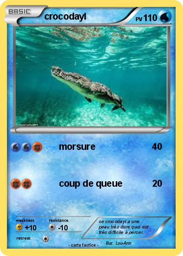 Pokemon crocodayl