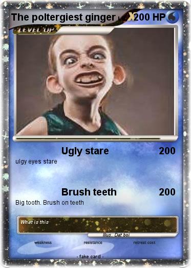Pokemon The poltergiest ginger