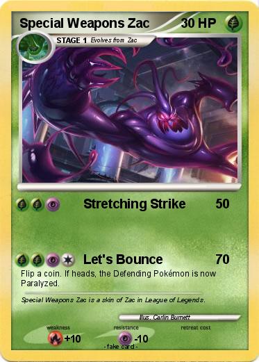 Pokemon Special Weapons Zac