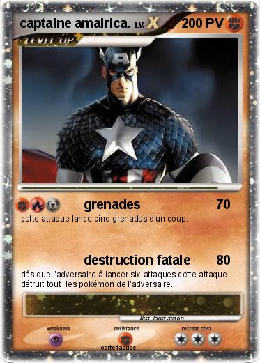 Pokemon captaine amairica.
