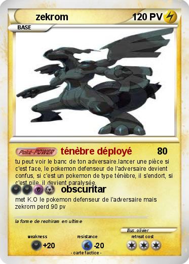 Pokemon zekrom