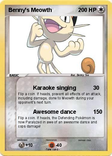 Pokemon Benny's Meowth