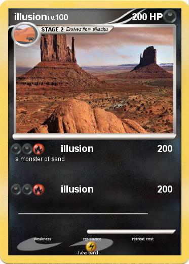 Pokemon illusion