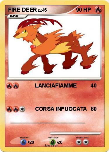Pokemon FIRE DEER