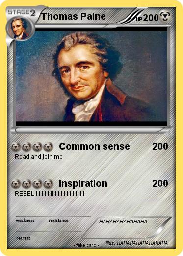Pokemon Thomas Paine