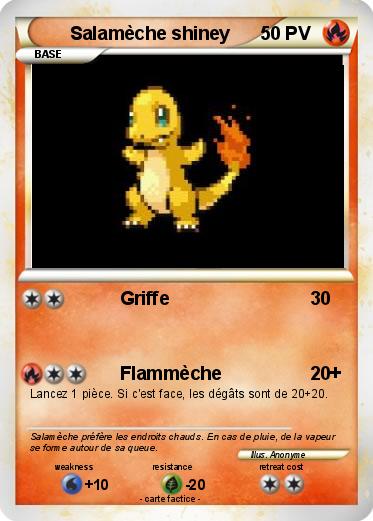 Pokemon Salamèche shiney