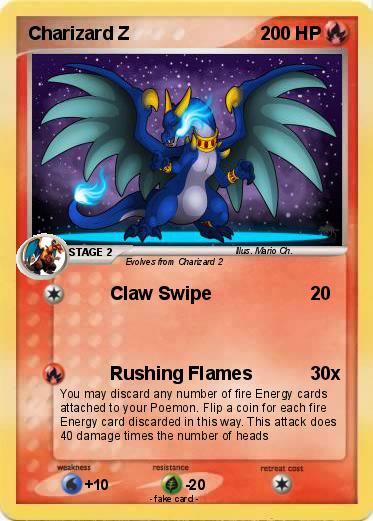 Pokemon Charizard Z