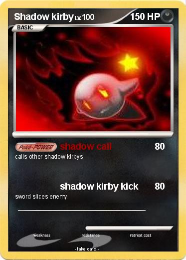 Pokemon Shadow kirby