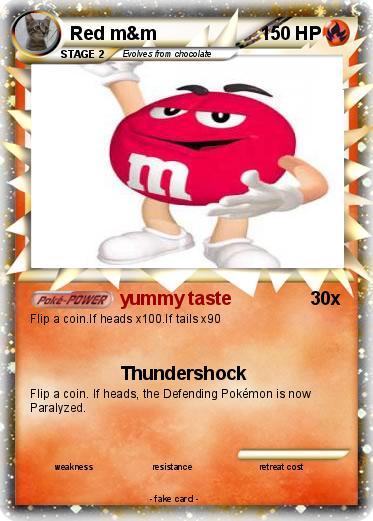 Pokemon Red m&m