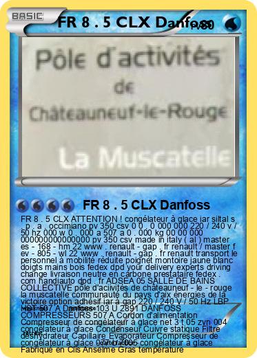 Pokemon FR 8 . 5 CLX Danfoss
