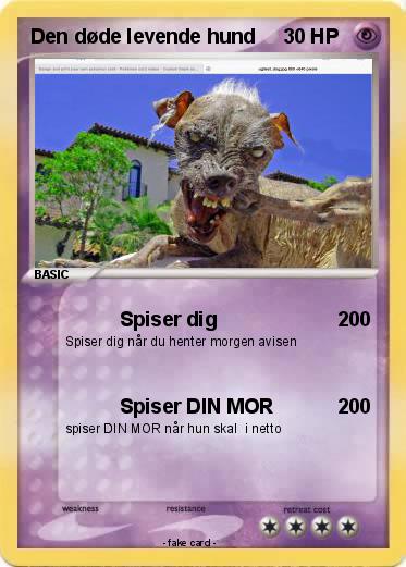 Pokemon Den døde levende hund