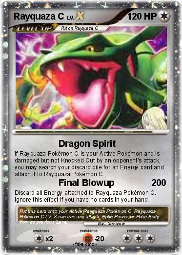 Pokemon Rayquaza C