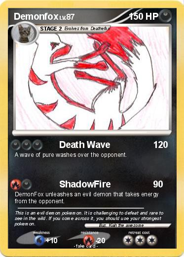 Pokemon Demonfox