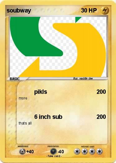 Pokemon soubway