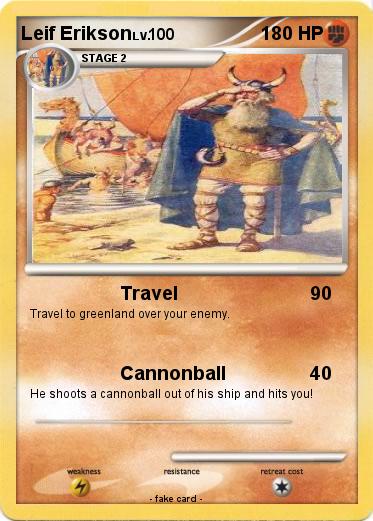 Pokemon Leif Erikson