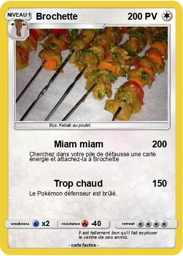 Pokemon Brochette