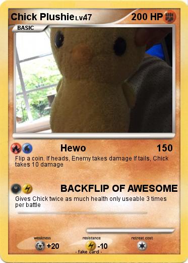 Pokemon Chick Plushie