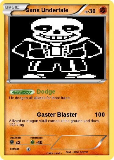 Pokemon Sans Undertale