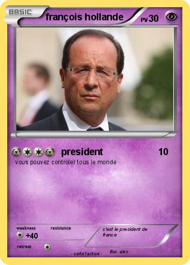 Pokemon françois hollande