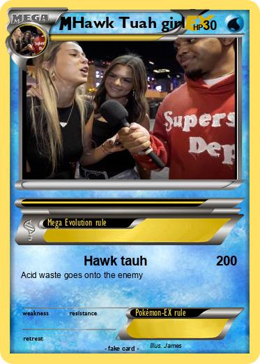 Pokemon Hawk Tuah girl