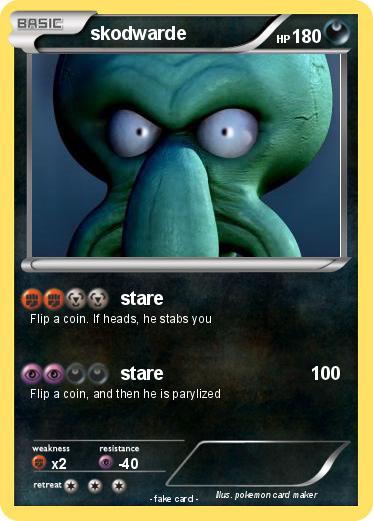 Pokemon skodwarde