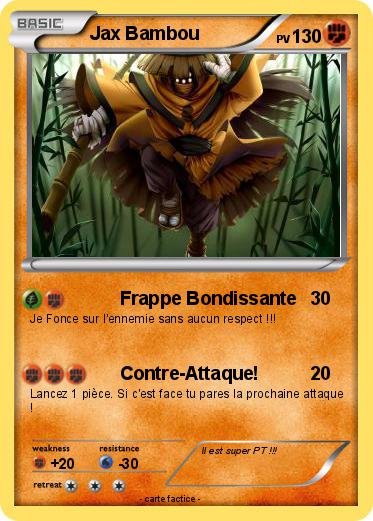 Pokemon Jax Bambou