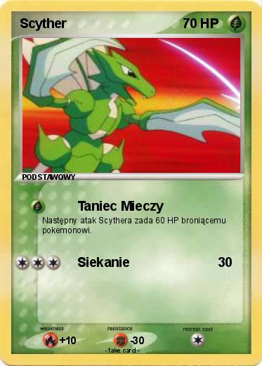 Pokemon Scyther