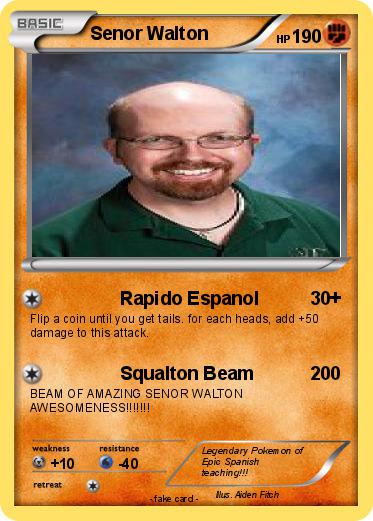 Pokemon Senor Walton