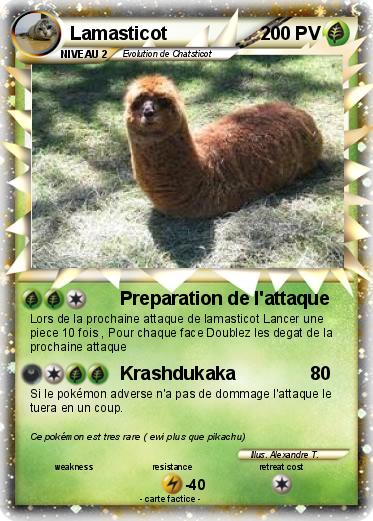 Pokemon Lamasticot