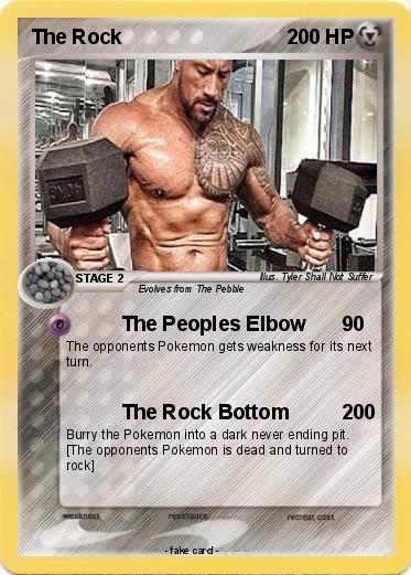Pokemon The Rock