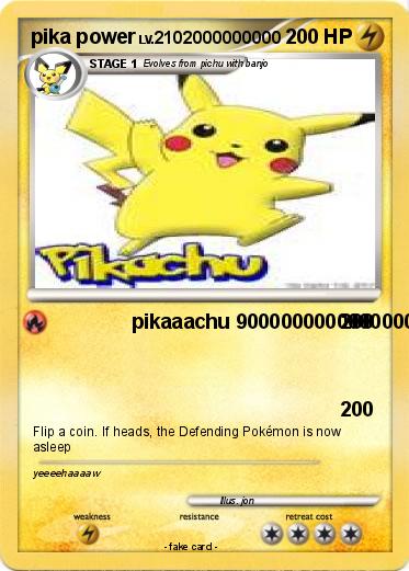 Pokemon pika power