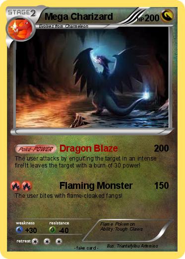 Pokemon Mega Charizard