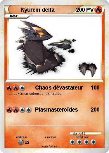Pokemon Kyurem delta