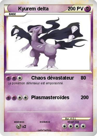 Pokemon Kyurem delta