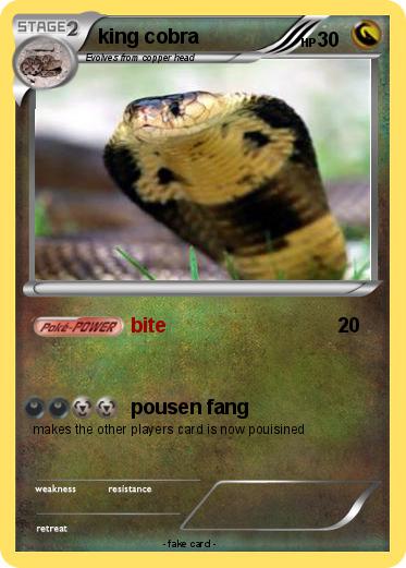 Pokemon king cobra